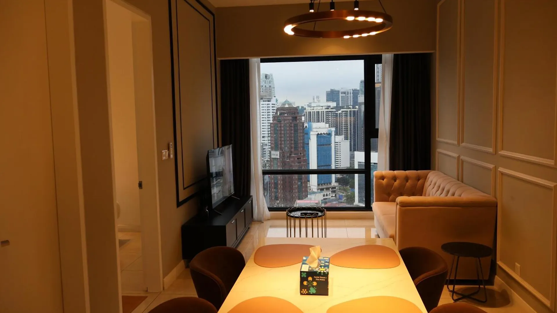 아파트 Axon Residence By Leo Homestay 쿠알라룸푸르